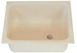 EVIER RECTANGULAIRE PLASTIQUE SANS BONDE