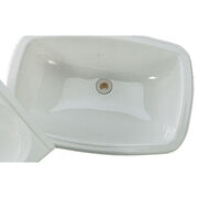 LAVABO BLANC CHANTAL 475 X 330 - SANS BONDE