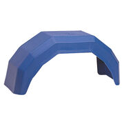 GARDE BOUE PLASTIQUE  POUR ROUE DE REMORQUE 13  POUCES BLEU