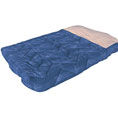 LIT TOUT FAIT 130/140X200 BLEU COTE DROIT POUR CAMPING-CAR CARAVANE PROMO