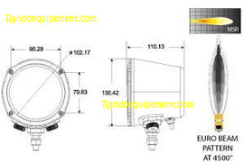 TOUT TERRAIN OFF ROAD HID 35 W /4500 - PHARES A LED 4x4 ET VOITURES image 2