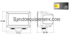 TOUT TERRAIN OFF ROAD HID 50 W /5700 - PHARES A LED 4x4 ET VOITURES image 3