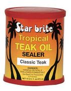 ENTRETIEN DU TECK CLASSIQUE FONCE (TROPICAL TEAK OIL + SEALER) 950 ML