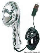 PROJECTEUR A MAIN EN ZAMAK CHROME 12 V - phare portable prise allume cigare