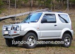 SUZUKI JIMNY équipements renforcés raids 4x4 Jimni - Accessoires et suspensions