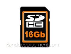 Carte SD 16GO pour GPS 4X4