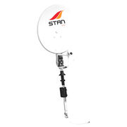 ANTENNE SATELLITE MANUELLE STANLINE FIRST 65CM AVEC COMPTEUR D'ORIENTATION