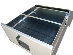 x x CLOISON DE SEPARATION POUR TIROIR ALUMINIUM CAR'BOX 450 ou 400