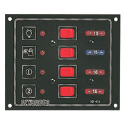 x TABLEAU DE COMMANDE -4 CIRCUITS 12 + FUSIBLES  10411.2