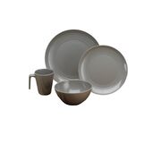 SET VAISSELLE 16 PCS SERAMIKA LATTE- VAISSELLE CAMPING CAR - VAISSELLE MELAMINE