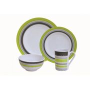 COFFRET VAISSELLE MELAMINE METRO 16 PIECES