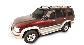 isuzu-trooper-barre-de-toit-rhinorack-avec-fixations-de-toit