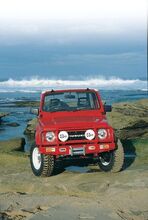 SUZUKI  SAMOURAد  PARE-CHOC WINCH BARR
