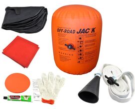 CRIC AIR 4 TONNES OFF ROAD JACK (fonction échappement et compresseur)