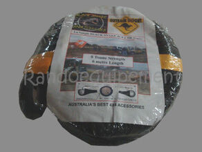 x Sangle 4x4 de traction BLACK SNAKE   8 TONNES  /   6 METRES
