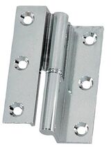 PAUMELLE DEPORTEE LAITON CHROME DROITE PAR 2