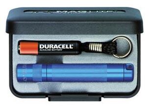 LAMPE TORCHE MAG LITE COFFRET SOLITAIRE BLEU -