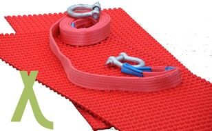 4l TROPHY PROMOTION PLAQUES SANGLES ET MANILLES LYRES