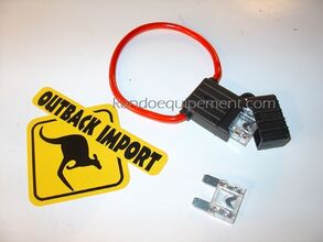 x PORTE FUSIBLES + 2 FUSIBLES 80 AMPS