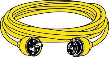 RALLONGE MARINCO 15 M - 16 A AVEC DIODE TEMOIN - CABLE 3 MM2