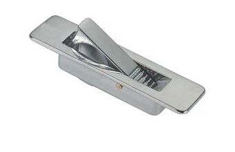 POIGNEE LAITON CHROME -  LEVE PLANCHER - LONG. (MM): 83 MM - VIS SANS TETE
