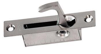 POIGNEE INOX 304 SATINE (VIS INOX FOURNIES) LONG. (MM):100 MM  LARG