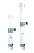 NUOVA RADE PIED DE TABLE BLANC TUBE SEUL TELESCOPIQUE ALU LAQUE BLANC 480/810