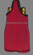 PORTE 2 BOUTEILLES NEOPRENE ROUGE