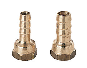 RACCORD LAITON DROIT 3/8 POUR TUYAU SOUPLE DE DIAM. 10 PAR 2