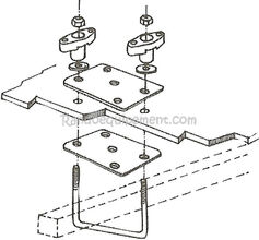KIT DE FIXATION POUR CARRY-ALL BOX ET COFFRES