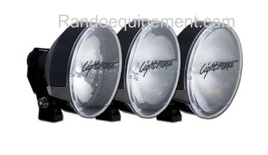 Feu LED 4x4 - Phare LED - longue portée - 45W - 3x15W - 180mm