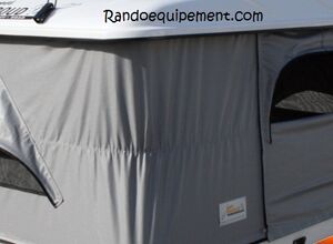 x OPTION COULEUR TOILE GRIS FONCEE pour Tente de toit