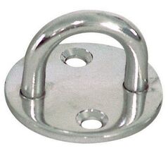 PONTET SUR PLATINE RONDE INOX 304