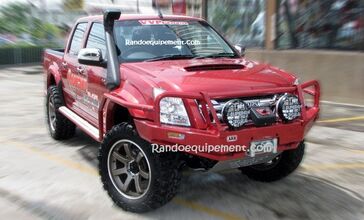 ISUZU D MAX Isuzu Dmax équipements renforcés raids 4x4 - Accesoires DMAX