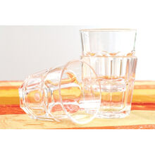 LOT DE 4 VERRES A EAU