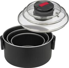 JEU DE CUISSON - CASSEROLES - POÊLES - POPOTES - CAMPING CAR / BATEAU /  CARAVANE