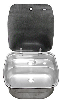 EVIERS: CUVE INOX AVEC COUVERCLE INTEGRE DOMETIC  CAMPING-CAR ET BATEAU
