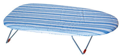 Planche à repasser portable compacte et légère pliable antidérapante table  à repasser bleu 