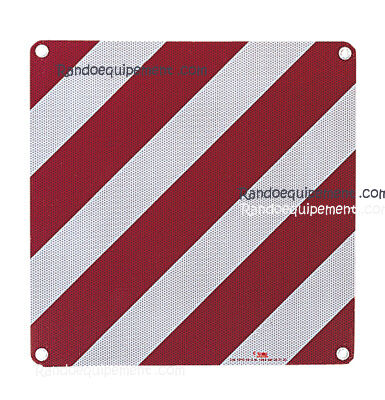 PANNEAU DE SIGNALISATION EN ALUMINIUM  CAMPING CAR