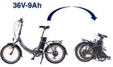 VELO ELECTRIQUE PLIANT MOOVE - VELO ASSISTANCE ELECTRIQUE 36 V - 2016 image 1