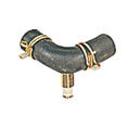 COUDE 62 x 62 mm AVEC PURGEUR VERTICAL
