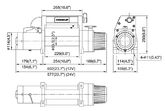 TREUIL 4X4 COMEUP DV9i - COMEUP WINCH 4082 KG - 12V image 1