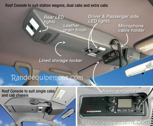 CONSOLE POUR ISUZU DMAX DC