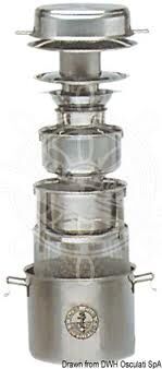 BATTERIE DE CUISINE  EN ACIER INOX AISI 316 SUPER YACHT