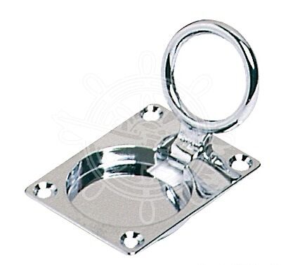 BOUTON ANNEAU INOX 1 MM A RESSORT PAR 3