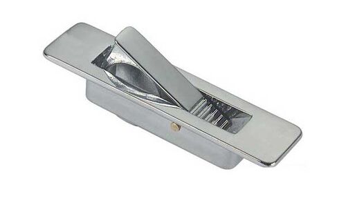 POIGNEE LAITON CHROME -  LEVE PLANCHER - LONG. (MM): 83 MM - VIS SANS TETE