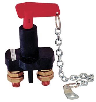 COUPE-BATTERIE UNIPOLAIRE 100 A - ط 58 mm X H 72 mm