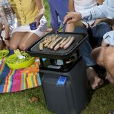 Grill tourne broche