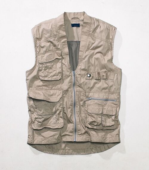 ZANZIBAR II -  GILET SANS MANCHES MULTIPOCHES VETEMENTS DE VOYAGE GLOBERRY