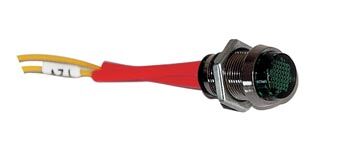 VOYANT - TEMOIN VOYANT CORPS LAITON CHROME.VERT 24 V